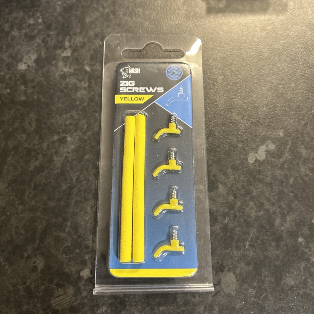Nash Zig Screws Yellow