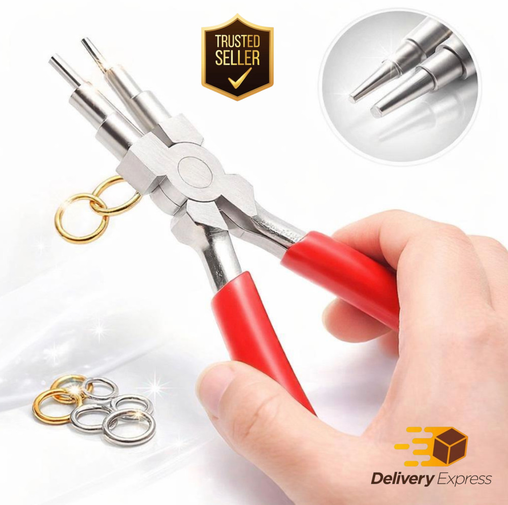 Wire Wrapping Pliers - Jewelry Making Tool for Wire Bending & Loop Forming