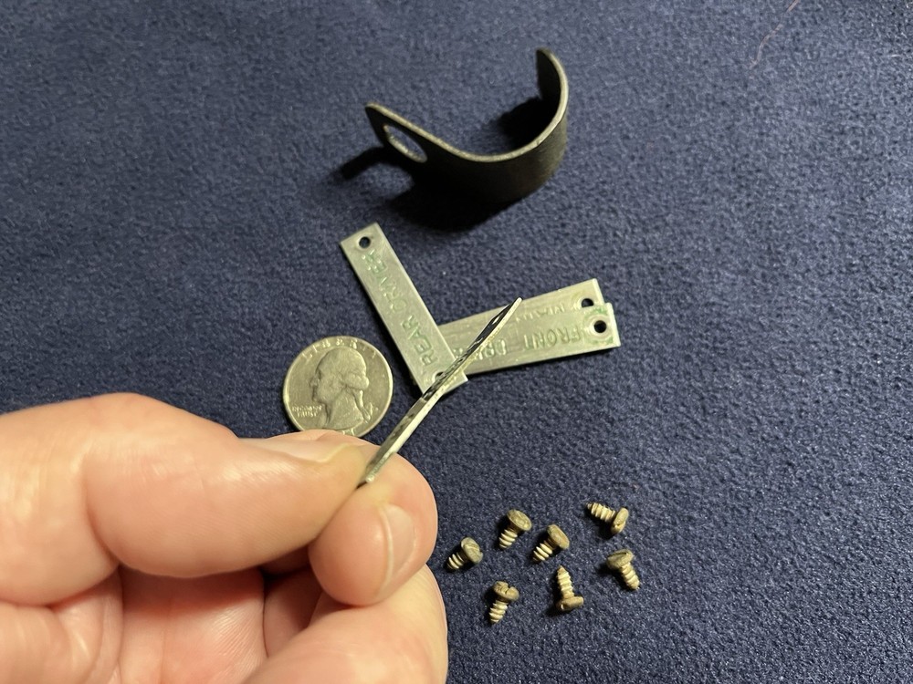 Peterbilt gauge emblems vintage air switch guard