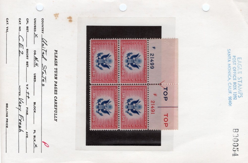Early US Airmail MNH Stamps
