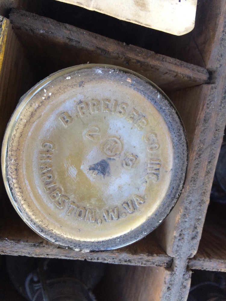 RARE VINTAGE Coal Mining Air Quality Testing Kit Complete B. Preiser WVA Glass