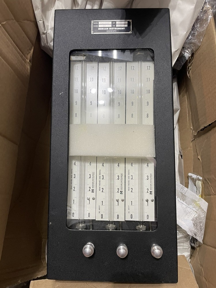 Meriam Manometer 33bk35ff Sc4977 12 Range