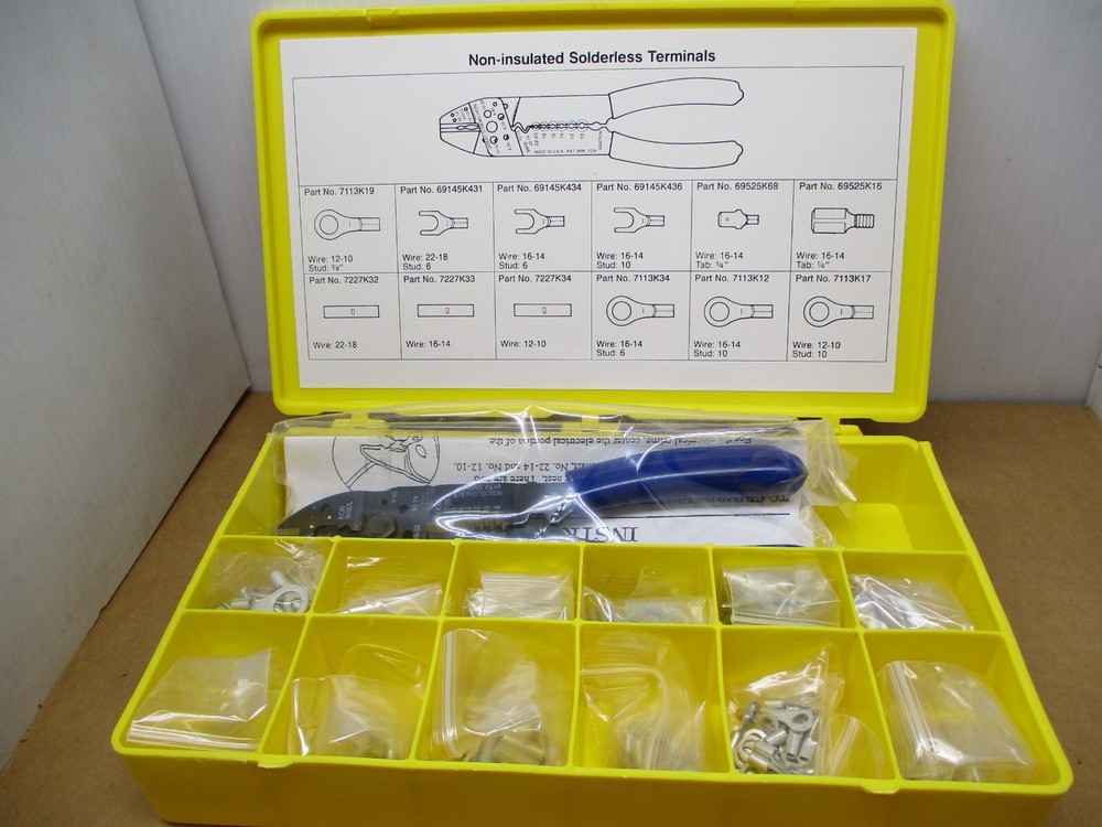 Terminal Kit with Crimper