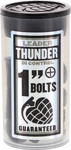 THUNDER 1" PHILLIPS HARDWARE SILVER 1set