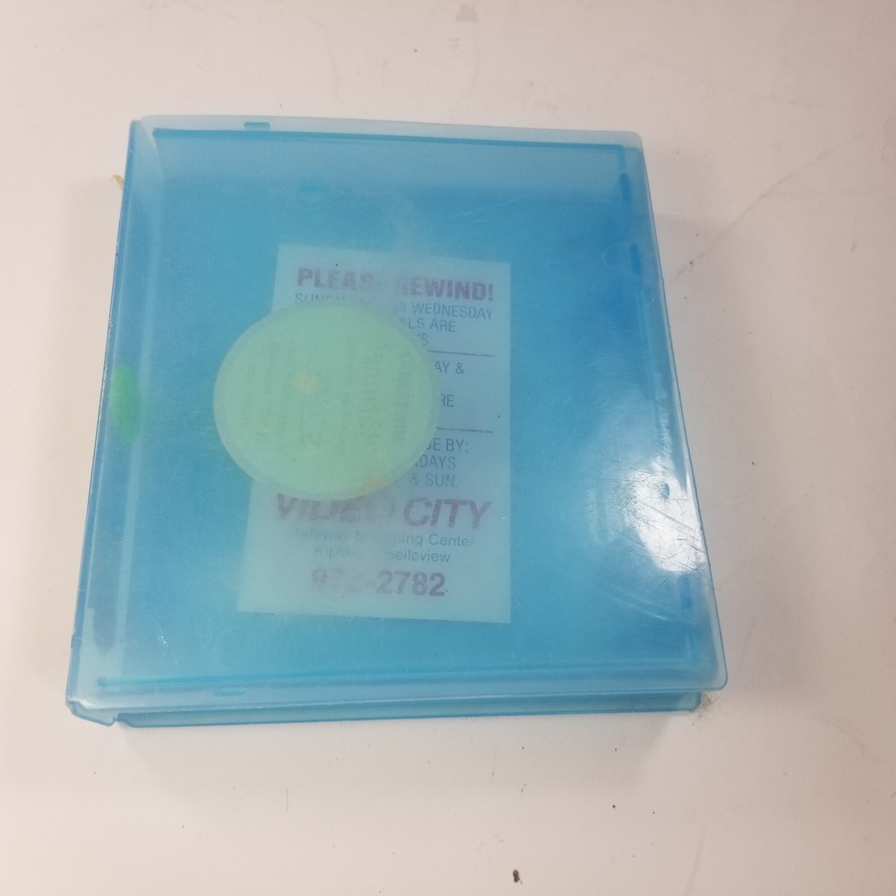 Video City Nintendo NES Clamshell Game Rental Case