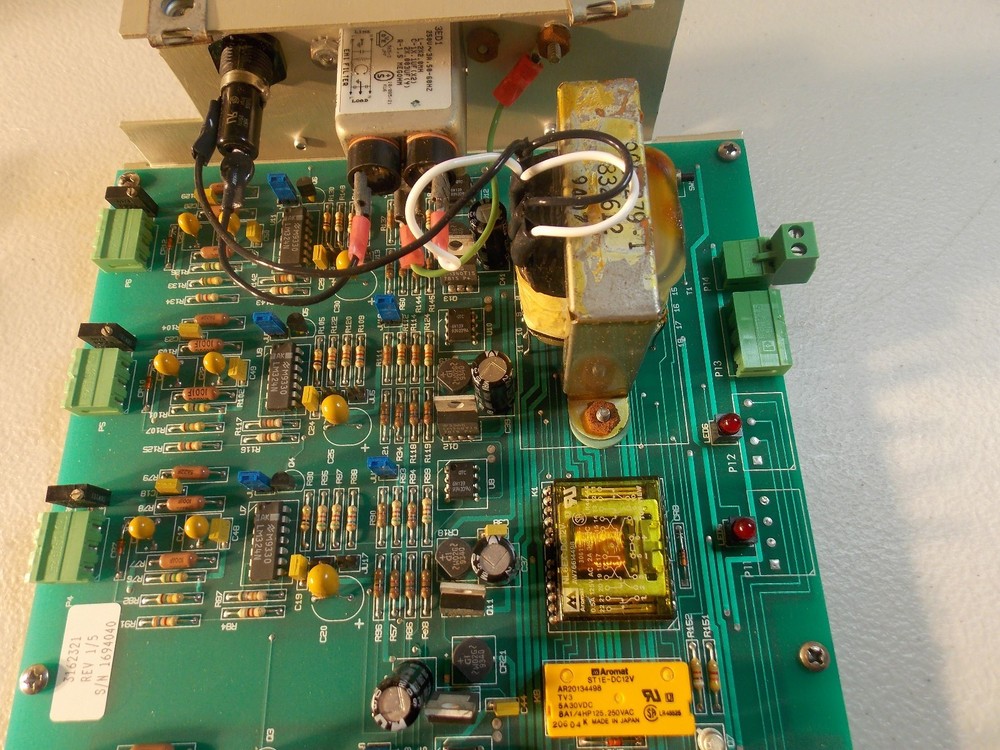 Bruce Systems Model 7630 6-Channel Overtemp Module 120V