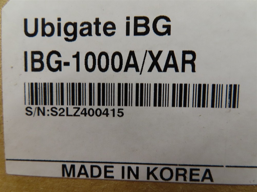 Samsung Ubigate IBG1000-A/XAR IP Single 1xT1/E1 NEW IN BOX