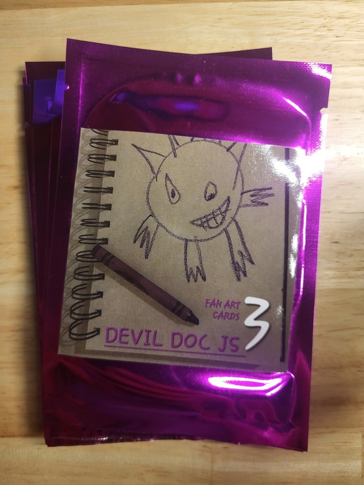 Devil Doc V3 Booster Pack - Pokemon Fan Art - Non TCG
