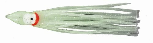 P-Line Unrigged Sunrise Squid (5 Pack), Chart/Glow
