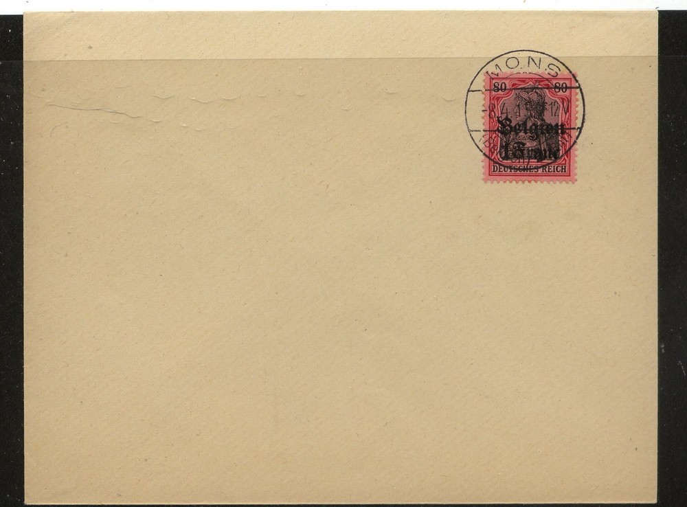 Belgium   N7  on  cover               MS1111