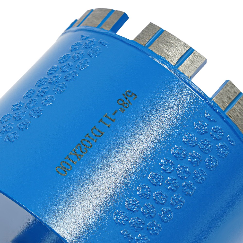 Diamond Core Drill, Drilling Bit, 5/8-11 Thread Diamond Drilling Bit Blue