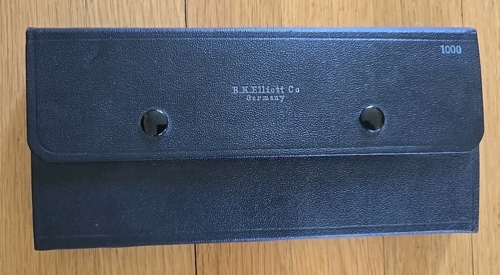 B.K. Elliott Co - Germany DRAFTING Tool Kit #1000 - VG (missing one tool)