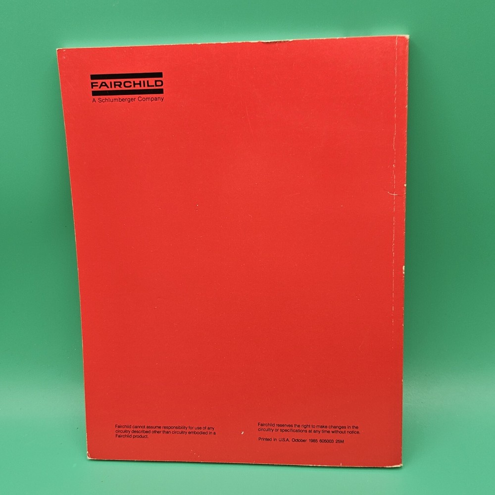Fairchild Advanced CMOS Technology FACT Logic Data Book 1987 Vintage Computer VG