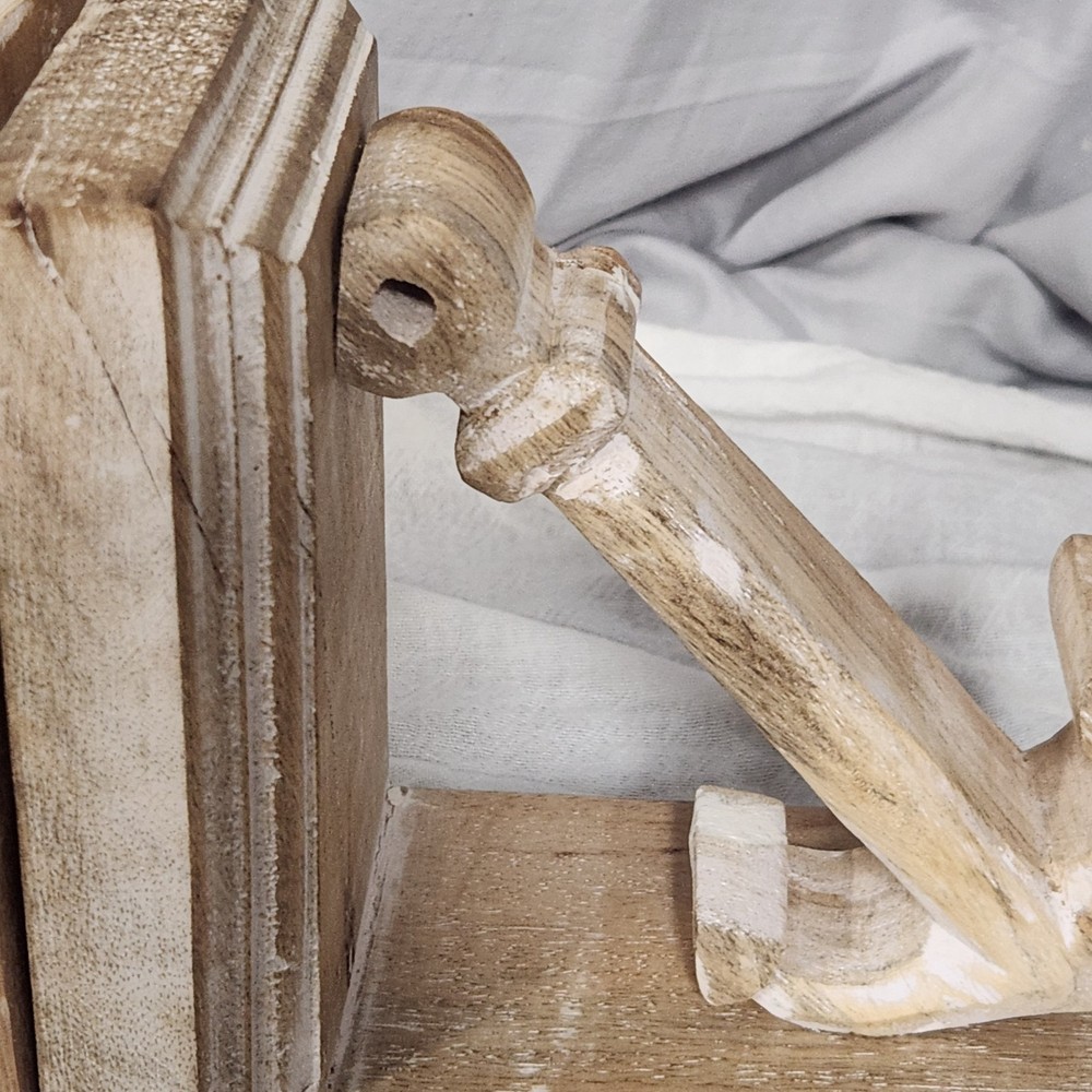 Book Ends White Washed Anchors
