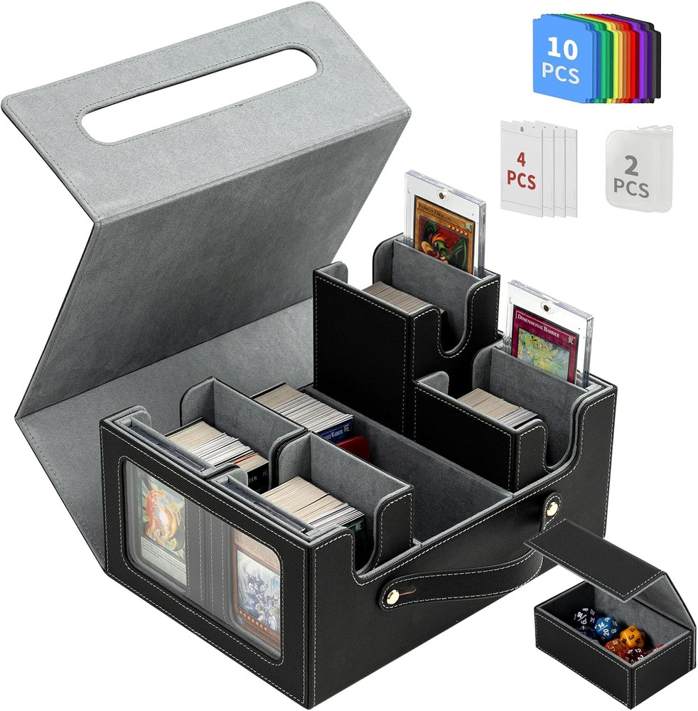 Card Storage Box MTG Deck Box, Trading Card Storage Box, Commander Deck Box, 500