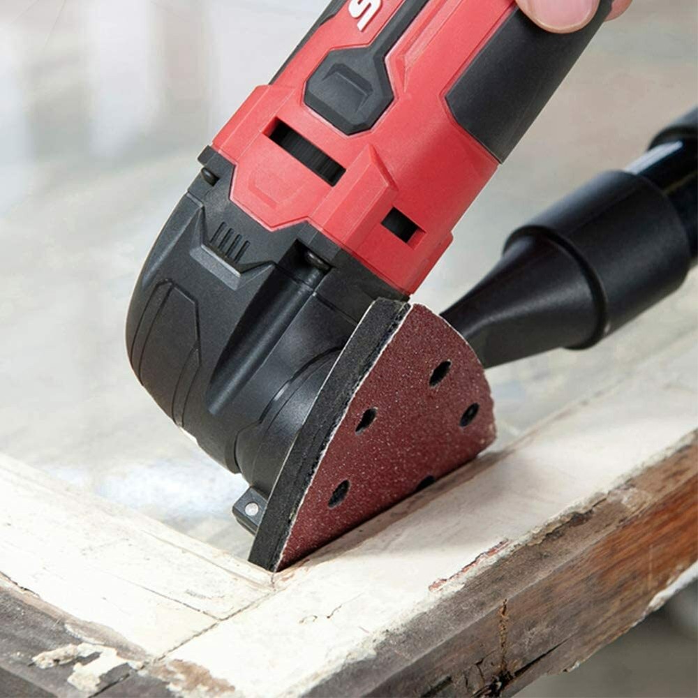 100PCS Triangle Sanding Pads Hook Loop Sandpaper 3-1/2 in Oscillating Multi-Tool