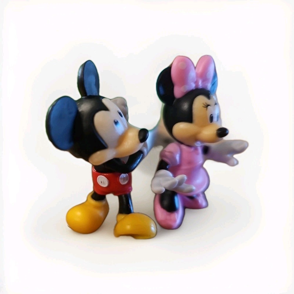 Disney Minnie & Mickey Mouse 2” Plastic Figures Greenbrier
