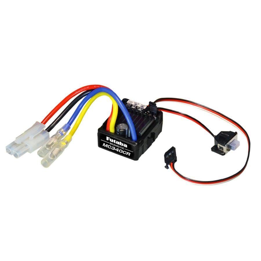 FUTABA MC340CR Brush motor ESC (speed controller)