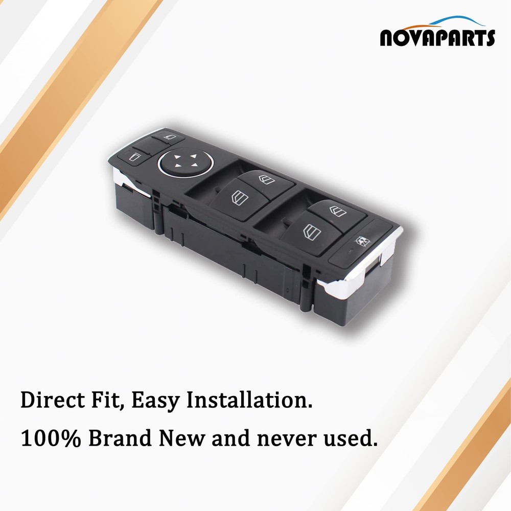 Front Left Door Master Power Window Control Switch Button for Mercedes Benz W...
