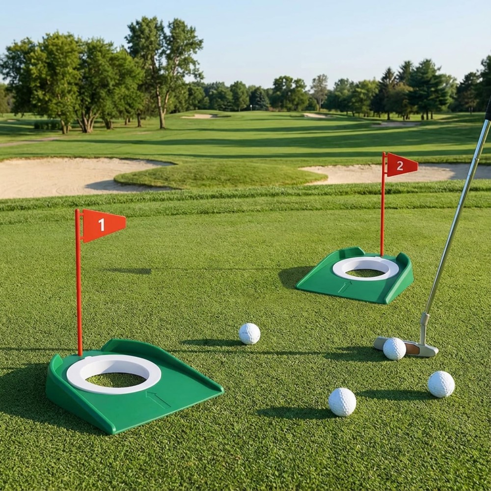 1-6 Golf Putting Practice Cup Hole Training Aids Golf Accessories Training Pu...