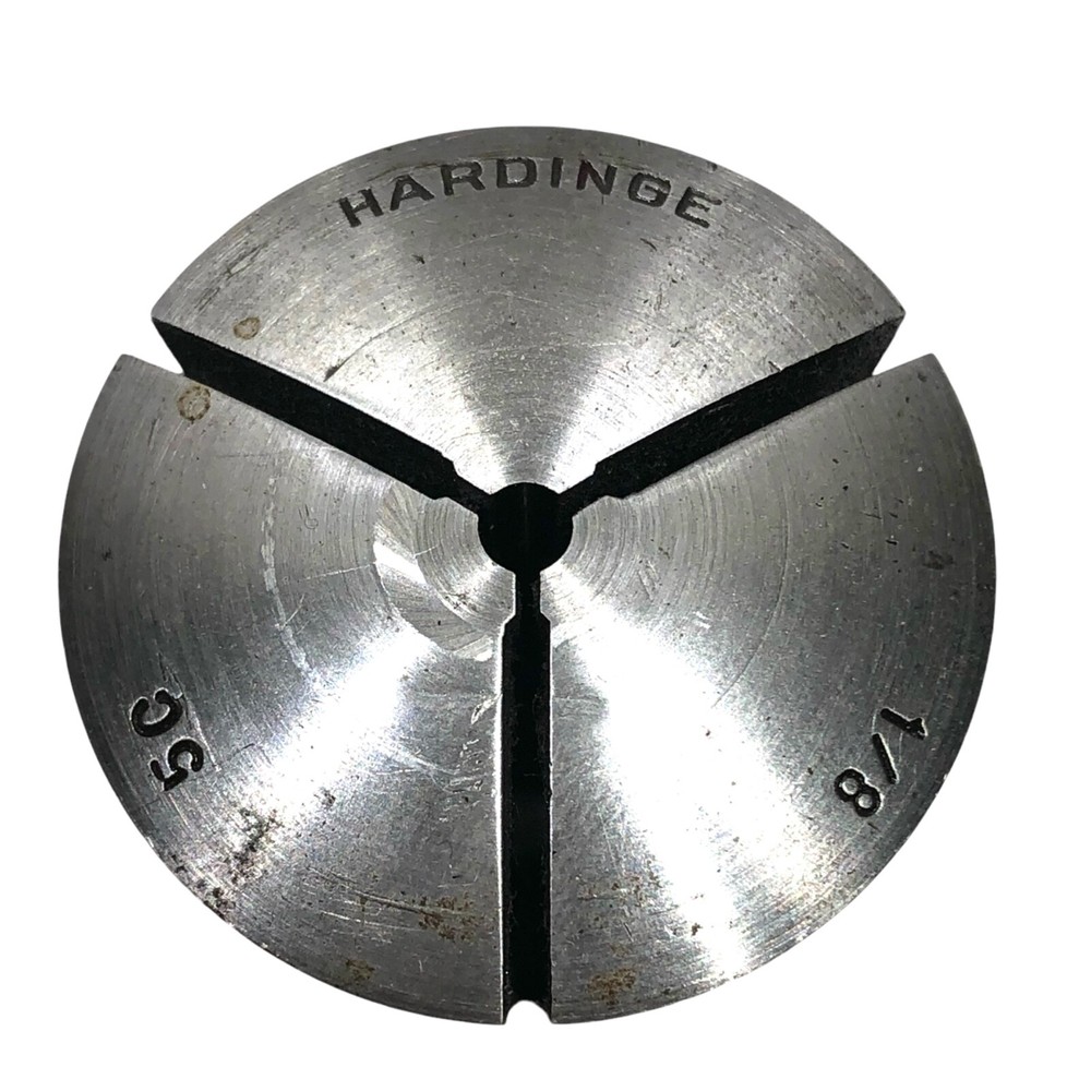 Hardinge 5C Collet 1/8” With Internal Threads