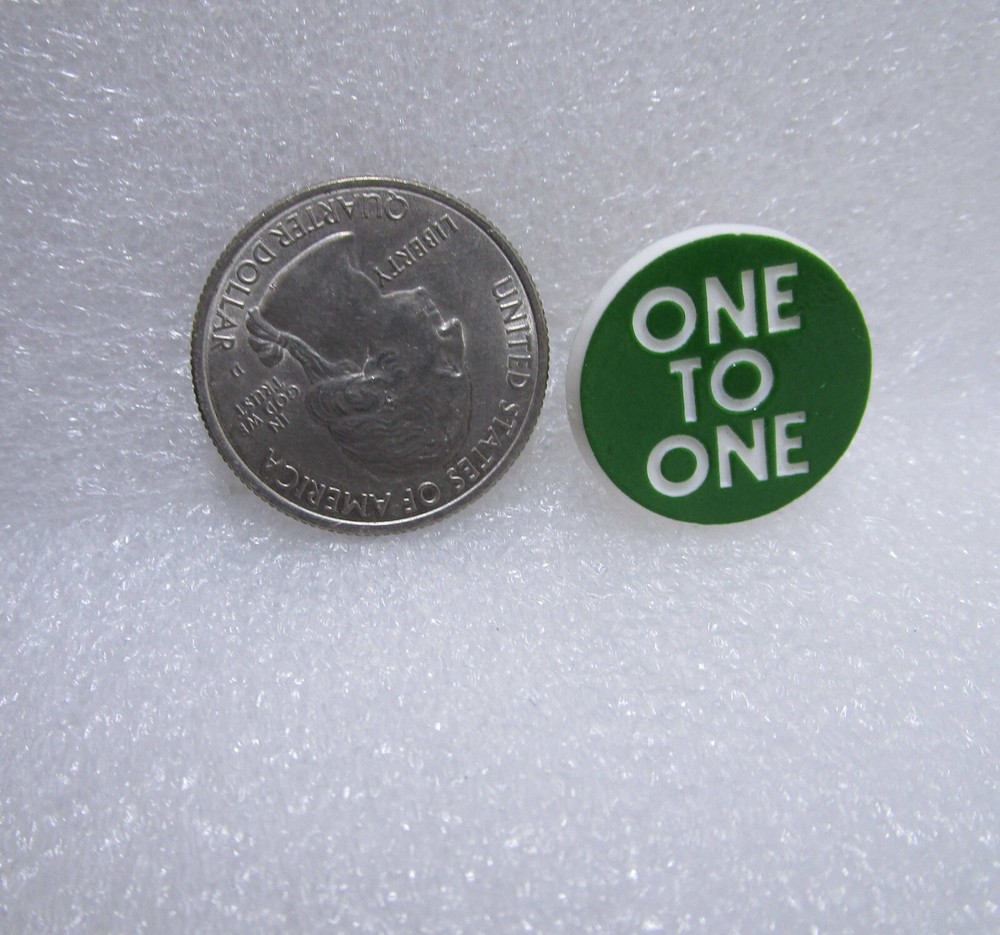 One To One Plastic Pin