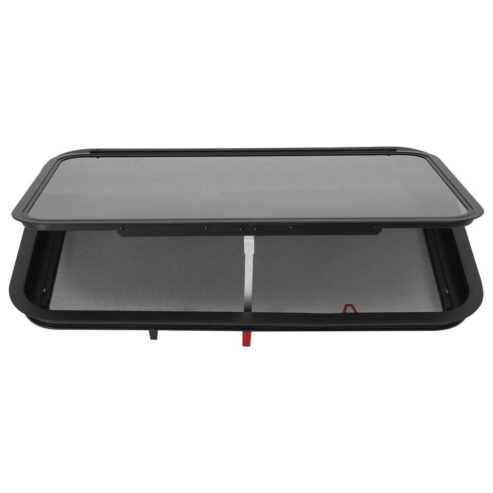 RV Exit Window Push Out Glass Camper Window 38-42mm Venting Window Rectangular