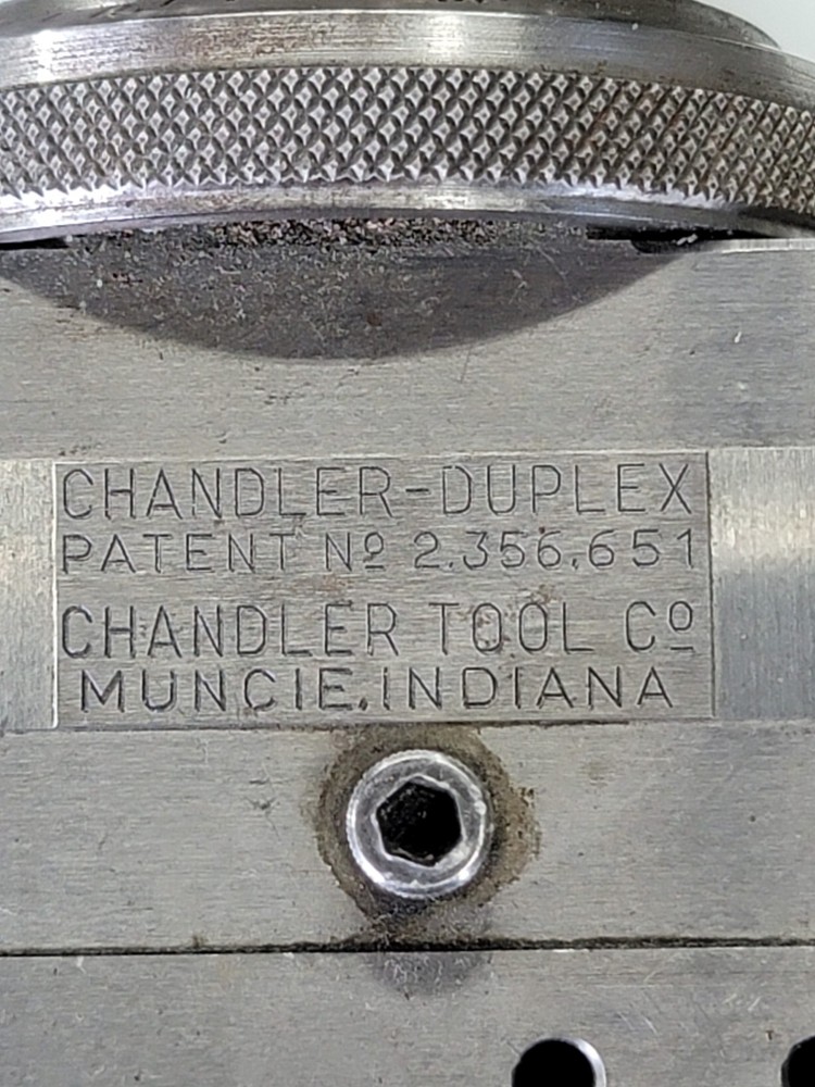 CHANDLER- DUPLEX BORING HEAD