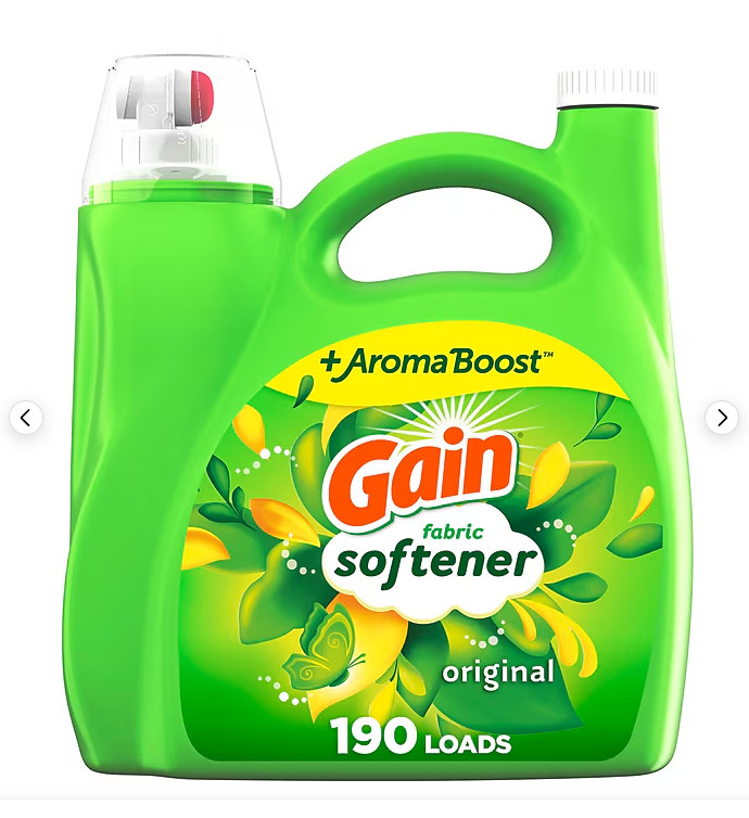 Gain Liquid Fabric Softener 190 Loads 140oz