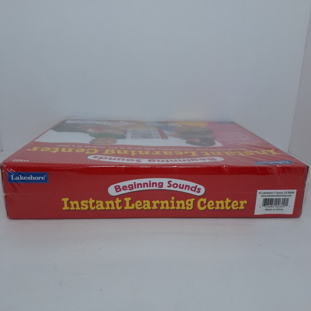 Lakeshore Learning Instant Learning Center Beginning Sounds Activity TT822