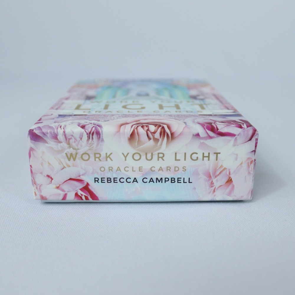 Rebecca Campbell Work Your Light Oracle Cards Deck and Guide Book Complete