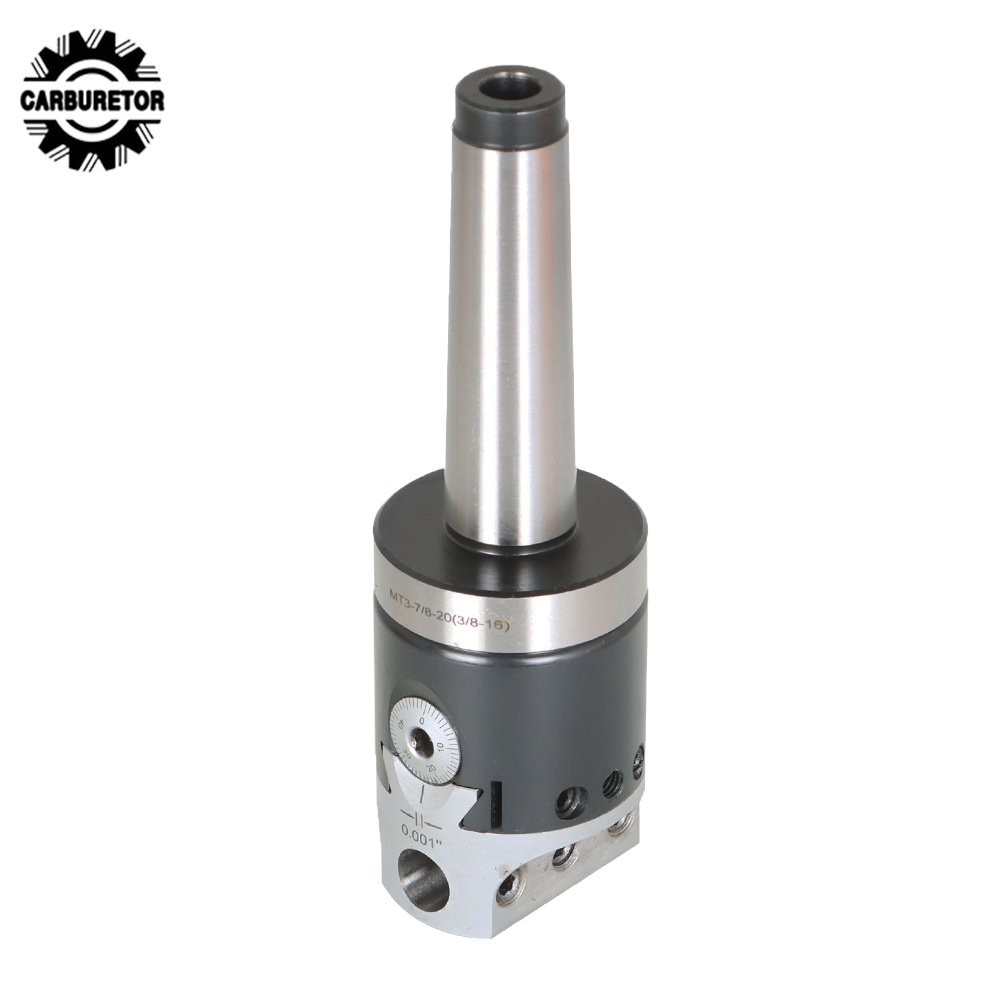 High Precision Boring Head Boring Tool Set 2 Inch Head & MT3 & 1/2 Inch