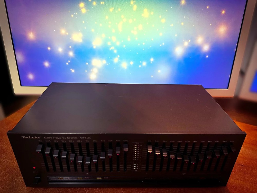 Technics SH-8020 🌈RaRe🌈 Vintage Stereo Equalizer