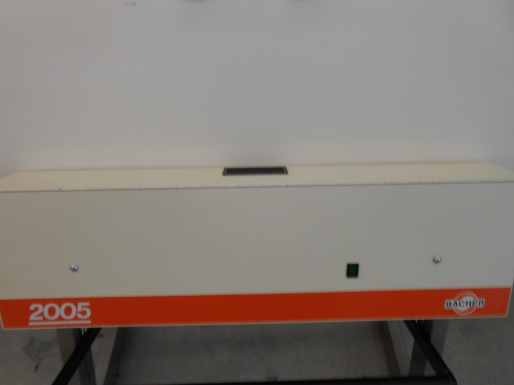 BACHER 2005 CONTROL 2000 REGISTER SYSTEM