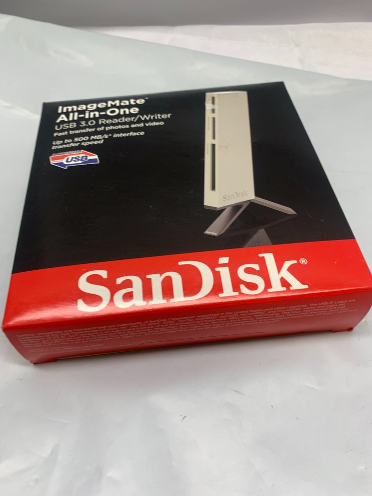 SanDisk ImageMate All-In-One USB 3.0 Reader/Writer *New