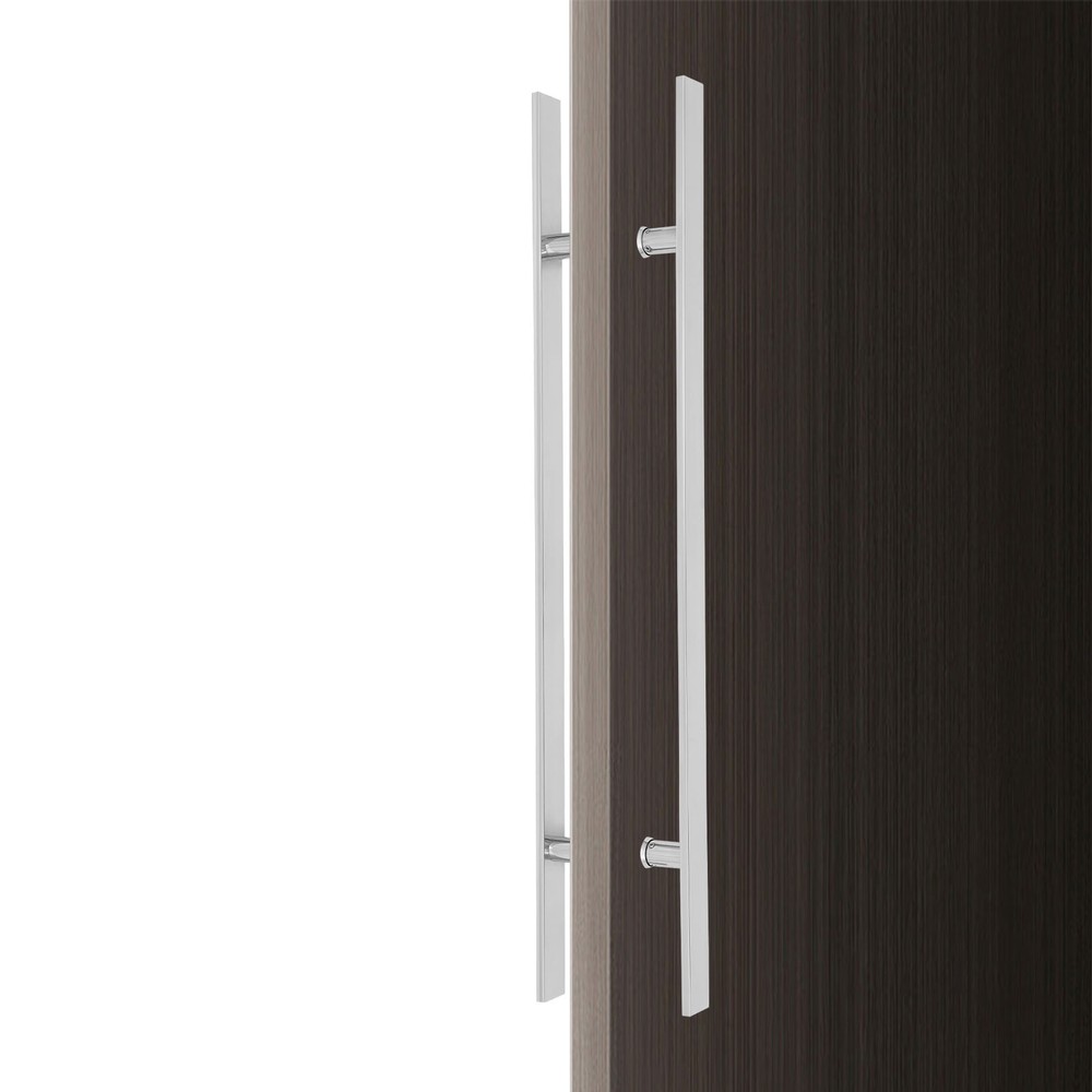 Pair of Pull Push Sliding Barn Door Handles, Commercial H Shape Door Pull Handle