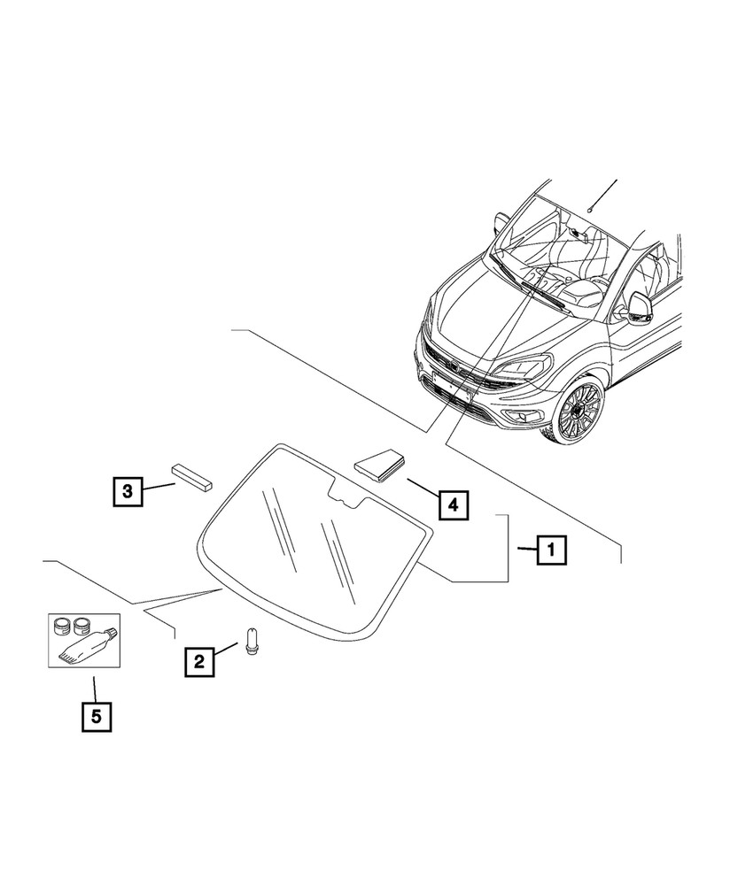 Genuine Mopar Support Plate 68162827AA