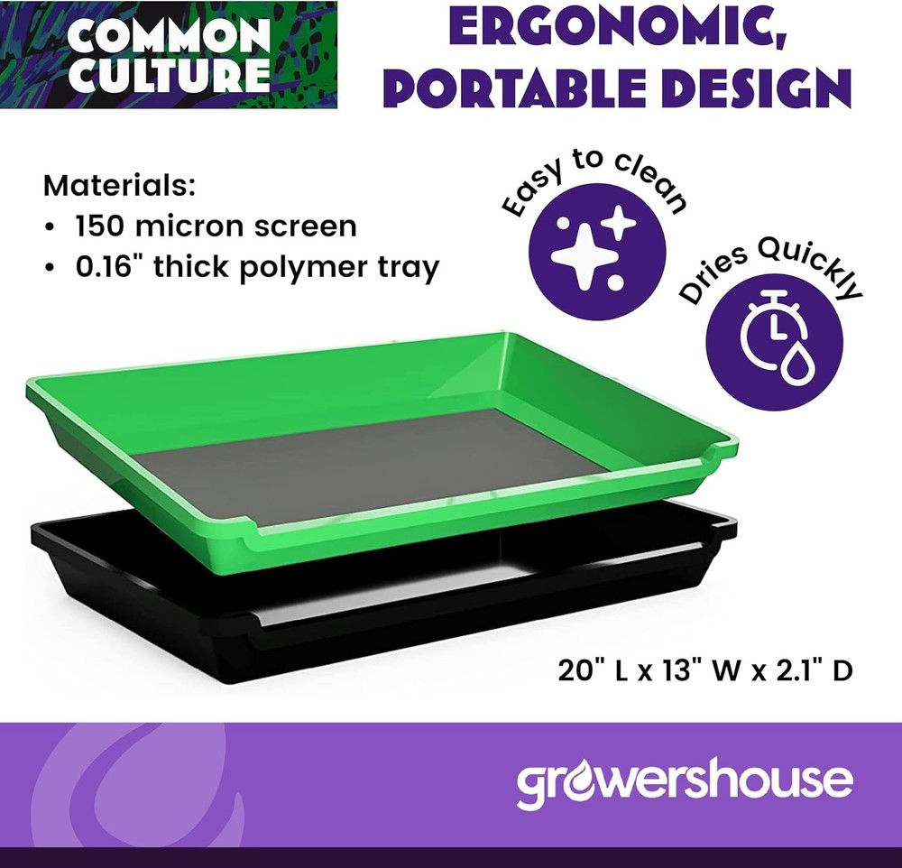 Trimming Kit with 150 Micron Screen & Bin