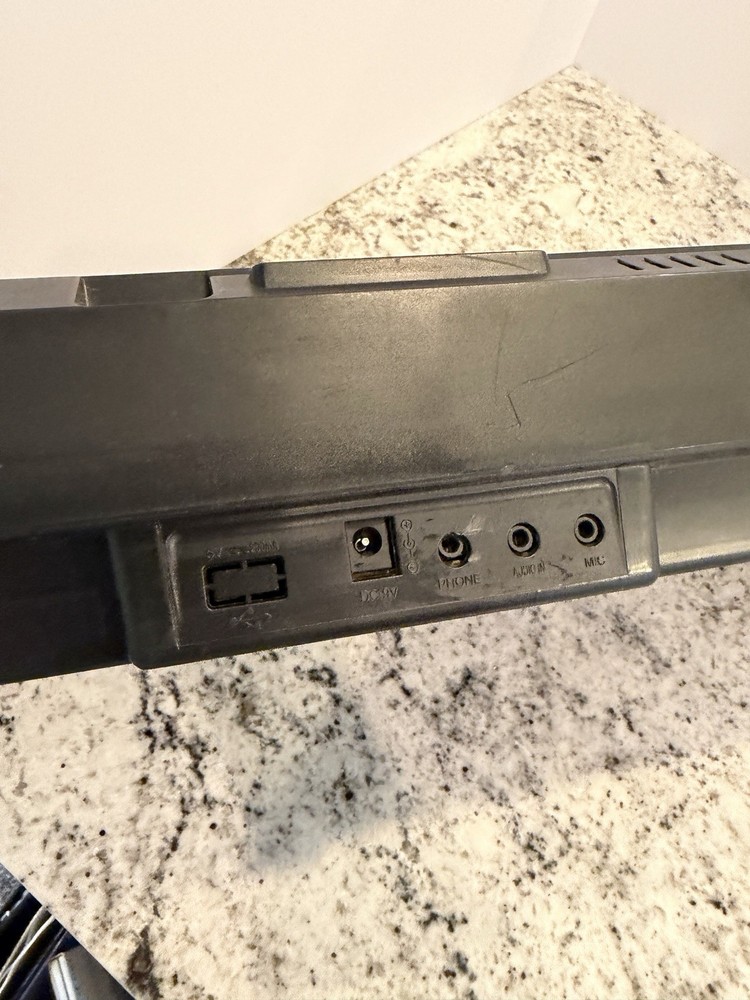 Plixio Sound Master 61-Key Electronic Keyboard LED Display Speaker Mic Input