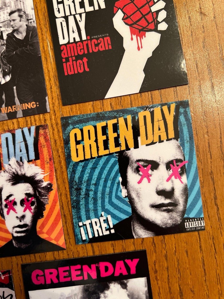 Green Day fridge magnets