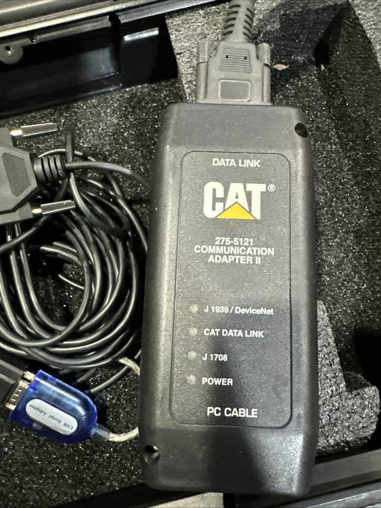 CAT 275-5120 Communication Adapter Group Data Link Kit Case - Working