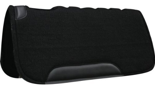 Showman 31" x 31" Black Felt Saddle Pad