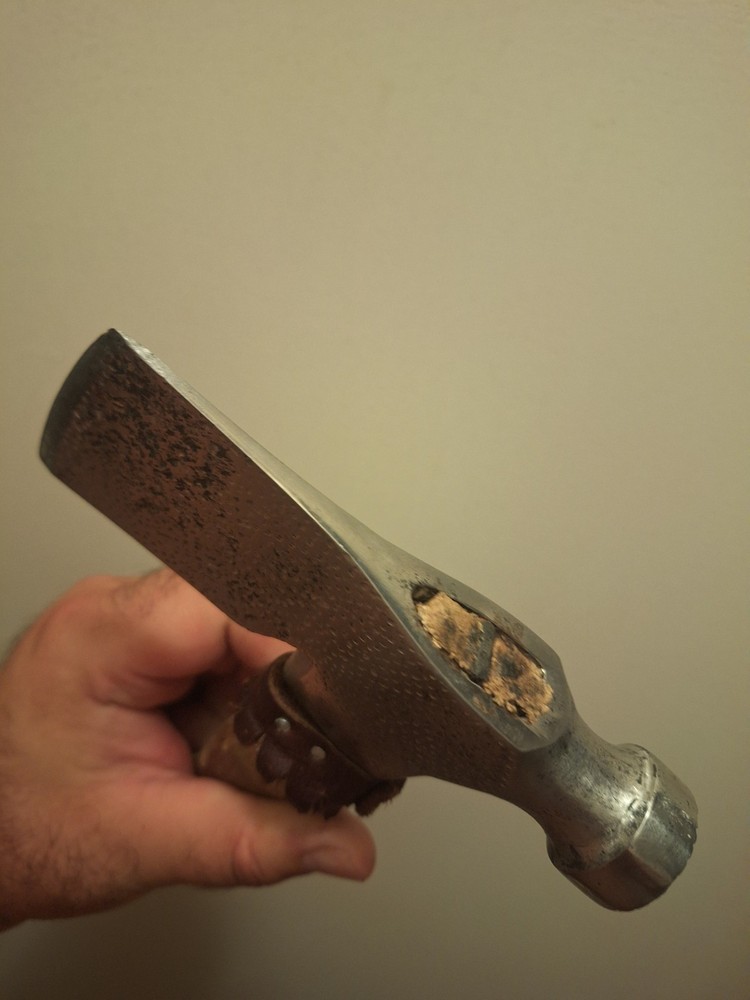 Vintage HALF Hatchet CUSTOM Made SOLID