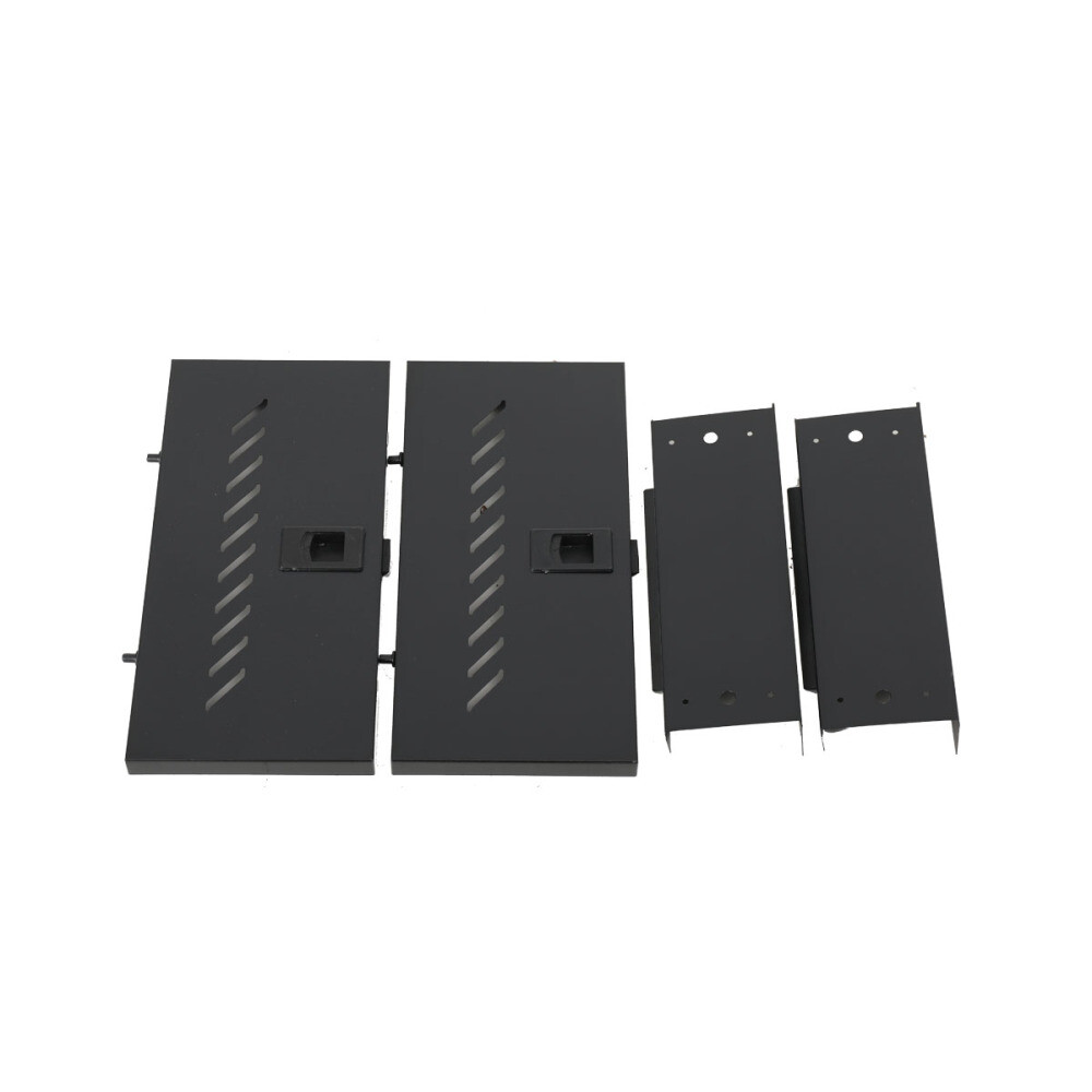 4U Server Rack Enclosure Server Cabinet Wall Mount with Glass Locking Door 2Keys