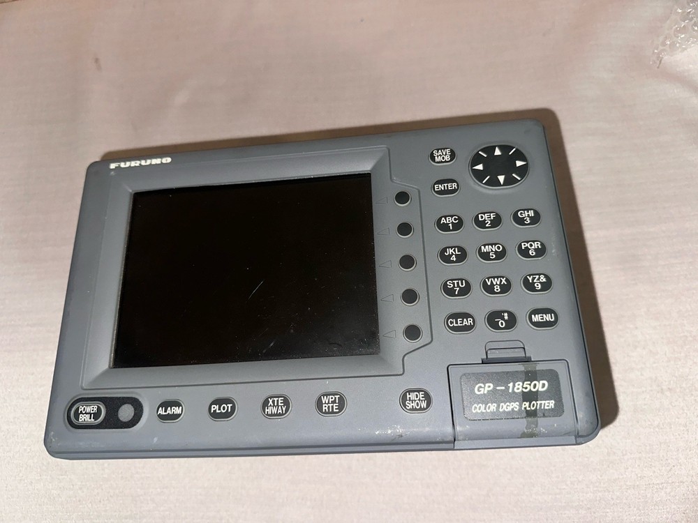 Furuno GP-1850D GPS Chartplotter Display (TESTED)