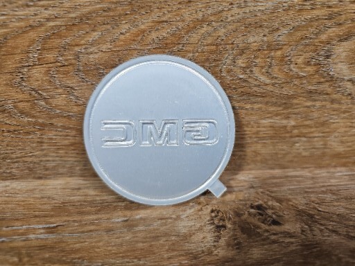 GMC Metal Badge Decal/Sticker 2.5"