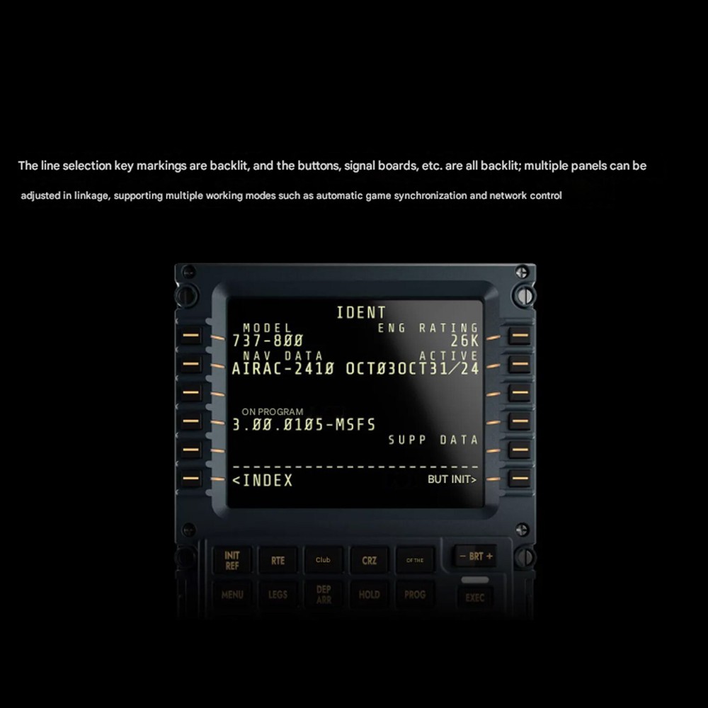 WINWING PFP 3N Flight Control Panel Dual-mode Display Drive for X-Plane MSFS US