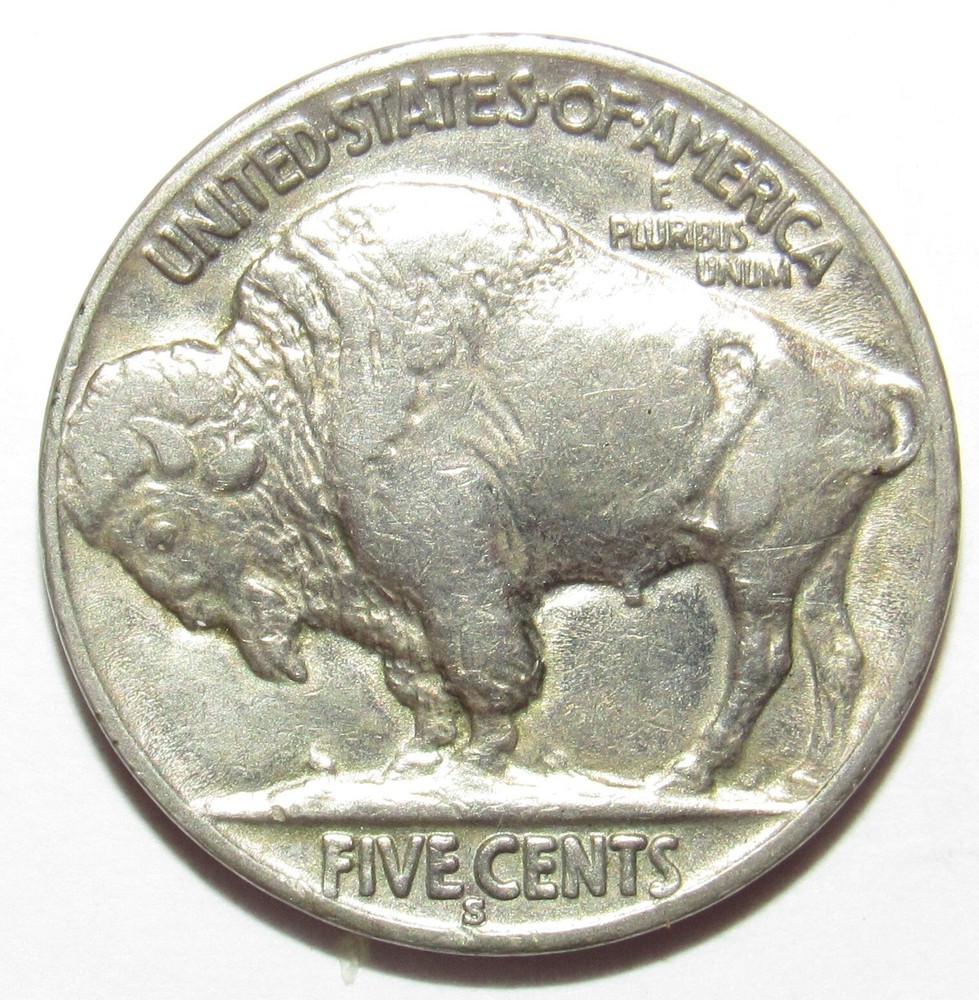 1936 S Buffalo Nickel AU (M101)