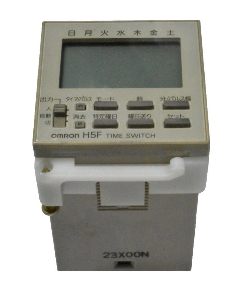 Omron H5F-A Digital Time Switch (24h x 1 Week)