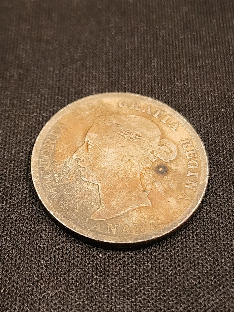1888 Canada 25 Cents Silver Coin